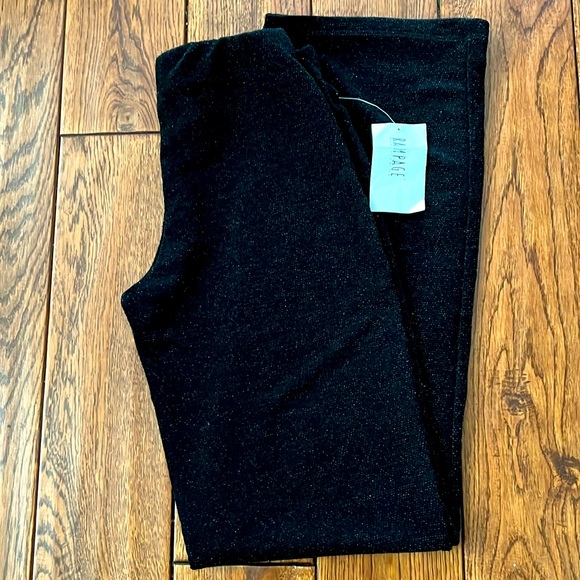 Rampage Black With Metallic Cool Pants - Picture 1 of 5